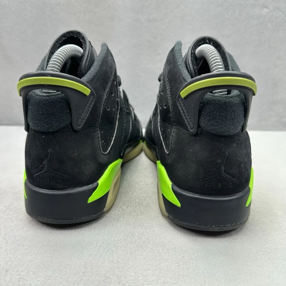 Size 5Y / Womens 6.5 Nike Air Jordan 6 Retro GS Electric Green Shoes 384665-003‎